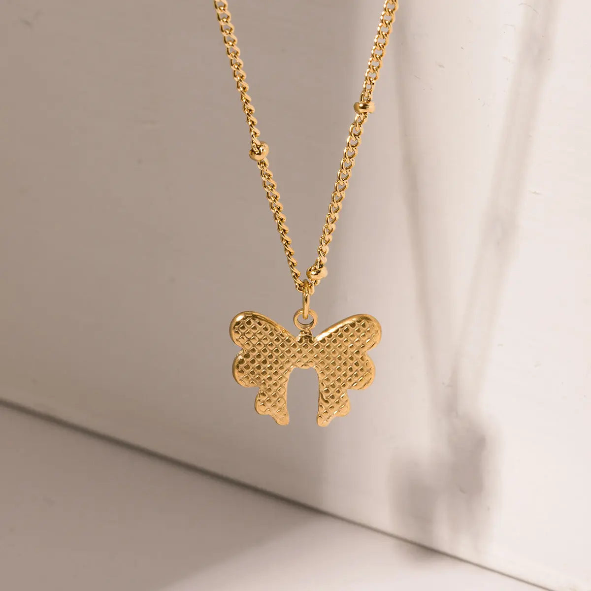 Glismara Vlinder Ketting – RVS Design Glismara