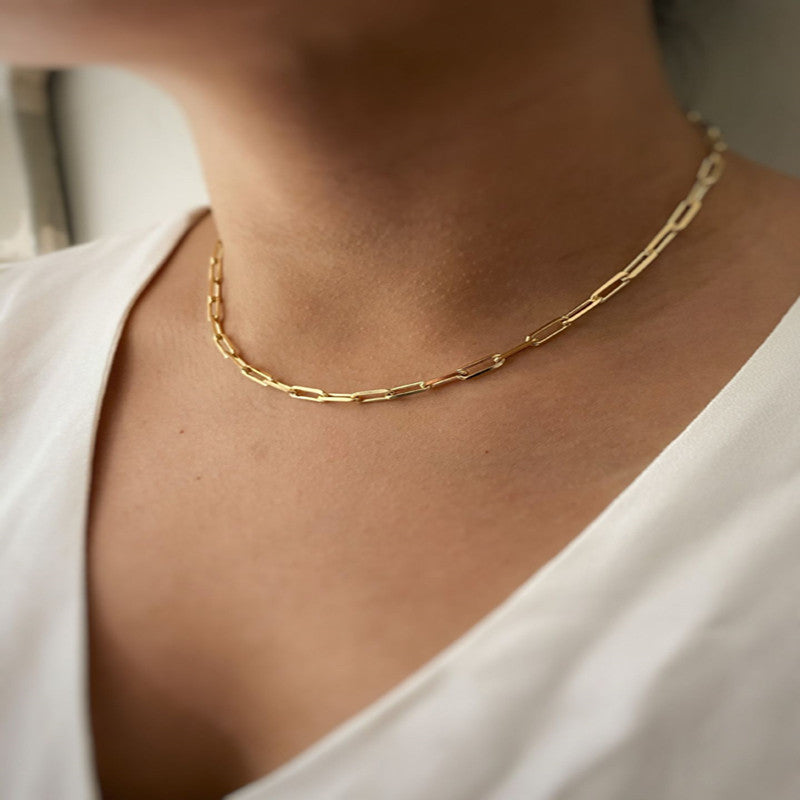 Personality Paperclip Ketting Dames Glimara