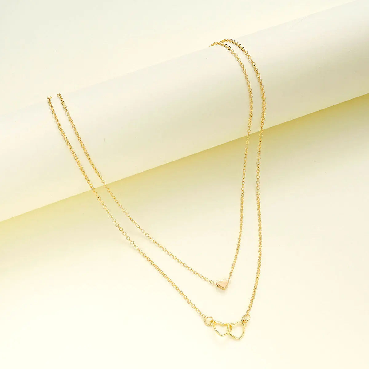 Hollow Heart Pendant Ketting Dames Glimara
