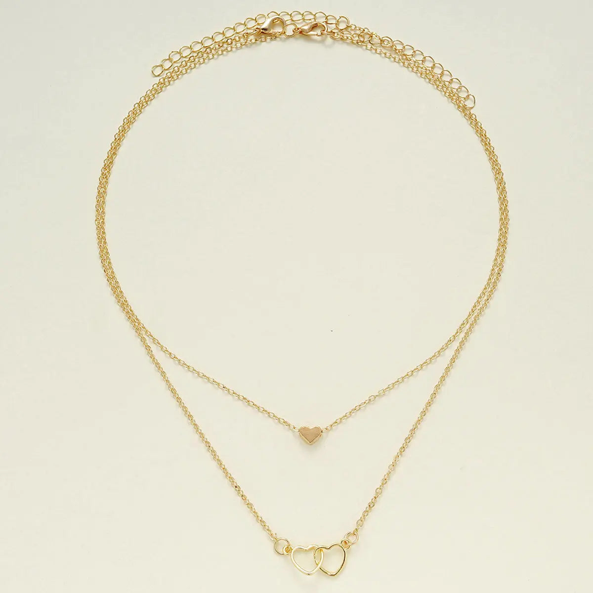 Hollow Heart Pendant Ketting Dames Glimara